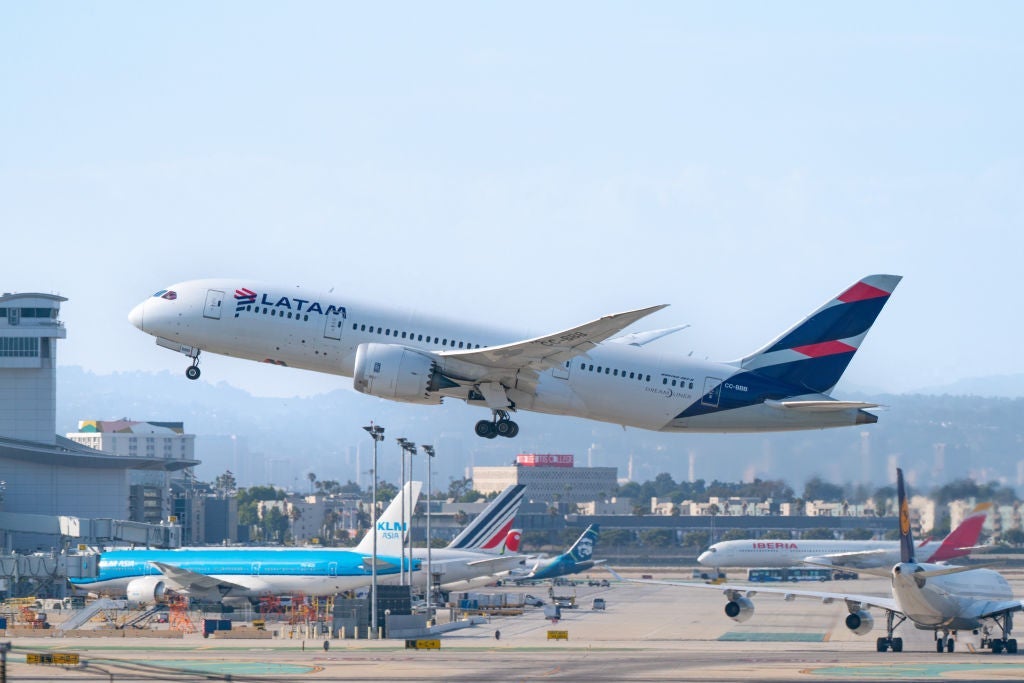 plane taking off