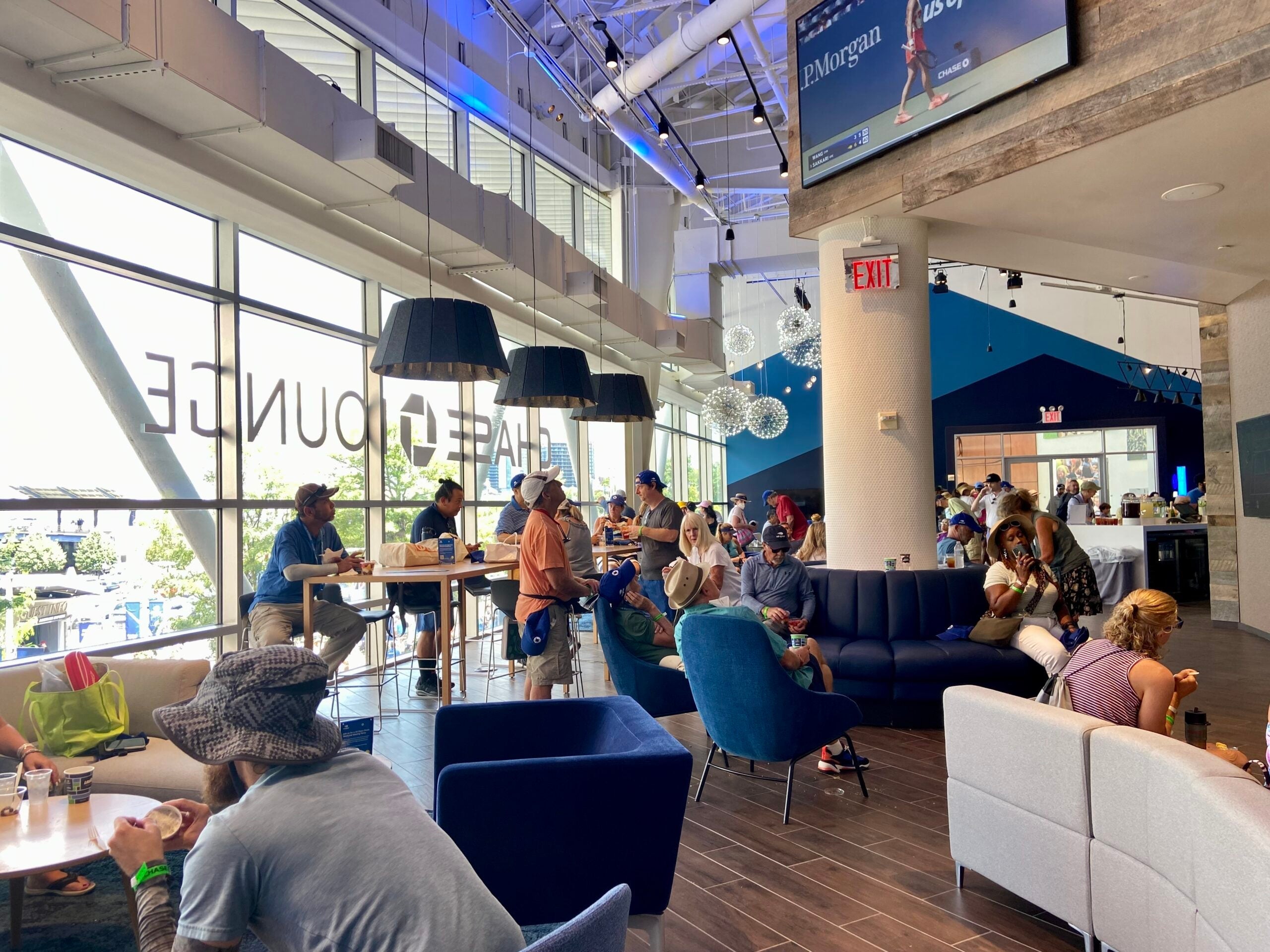 people inside a lounge