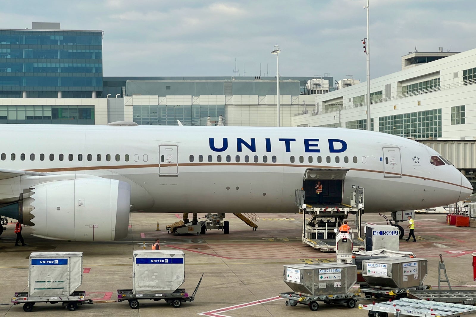 United Boeing 787