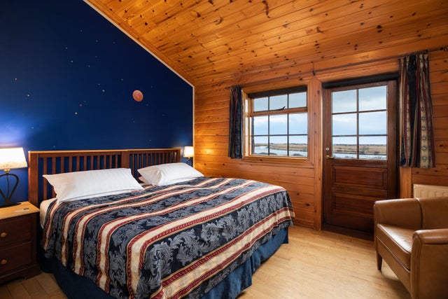 Room at the Hotel Ranga in Iceland