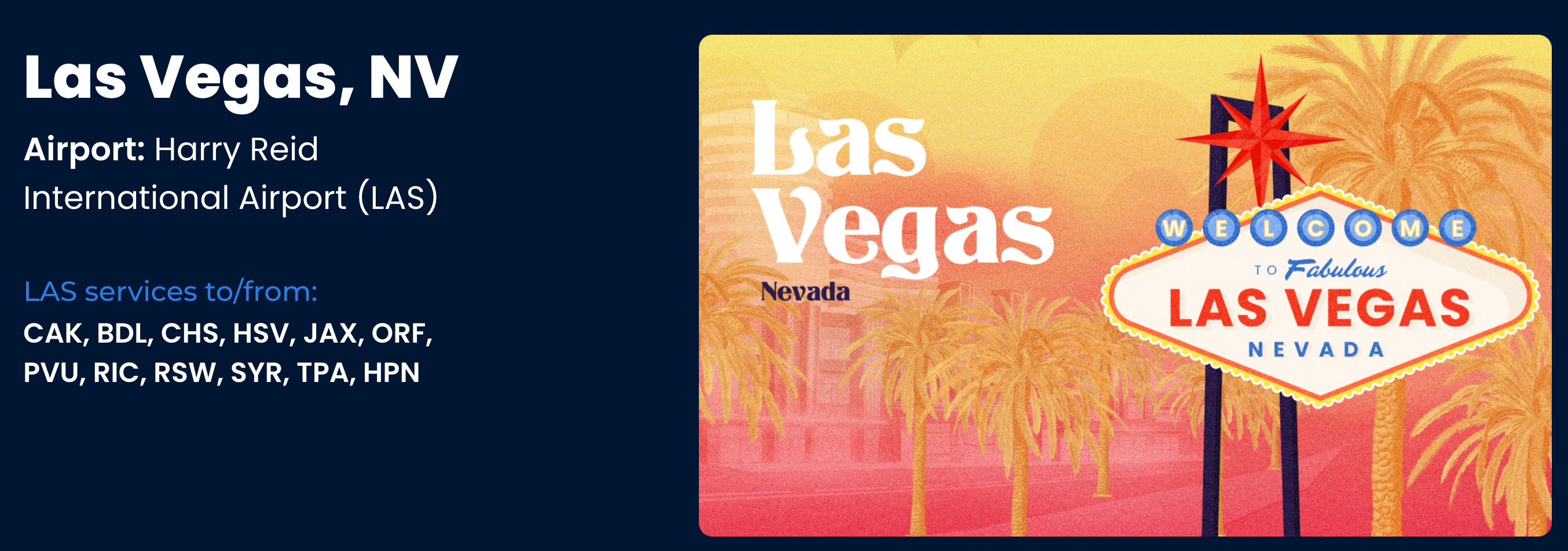 Screenshot of Breeze Las Vegas route map