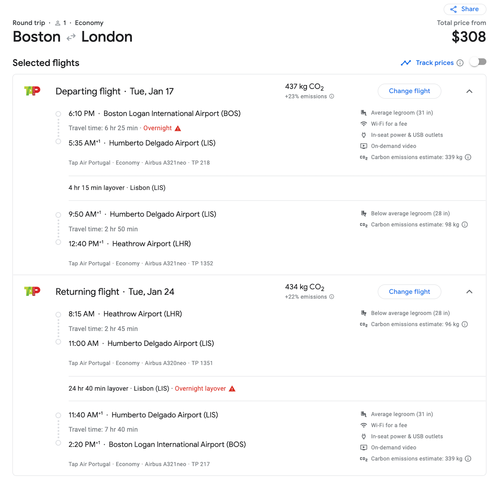 london flight booking