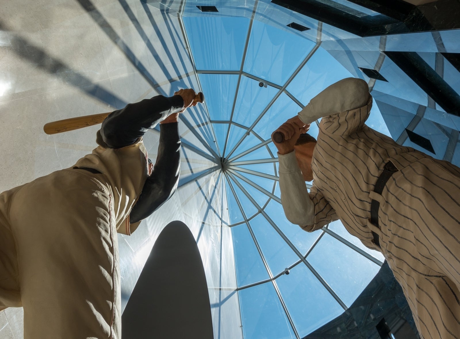 Baseball statues in National Baseball Hall of Fame and Museum