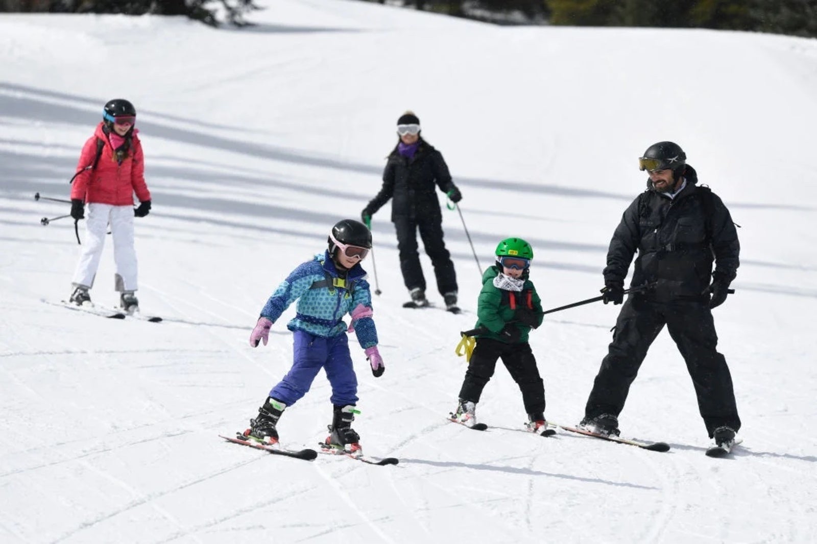 skiers at Copper Mountain