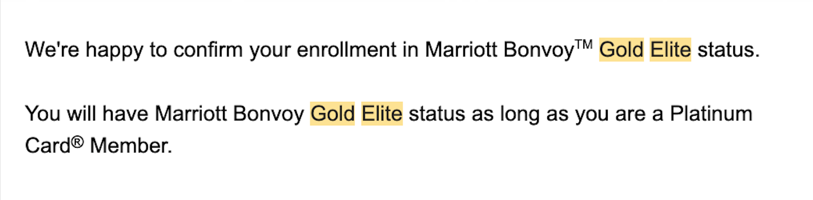 marriott email
