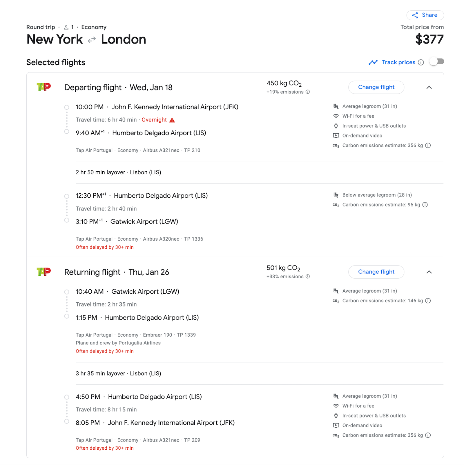 london flight booking