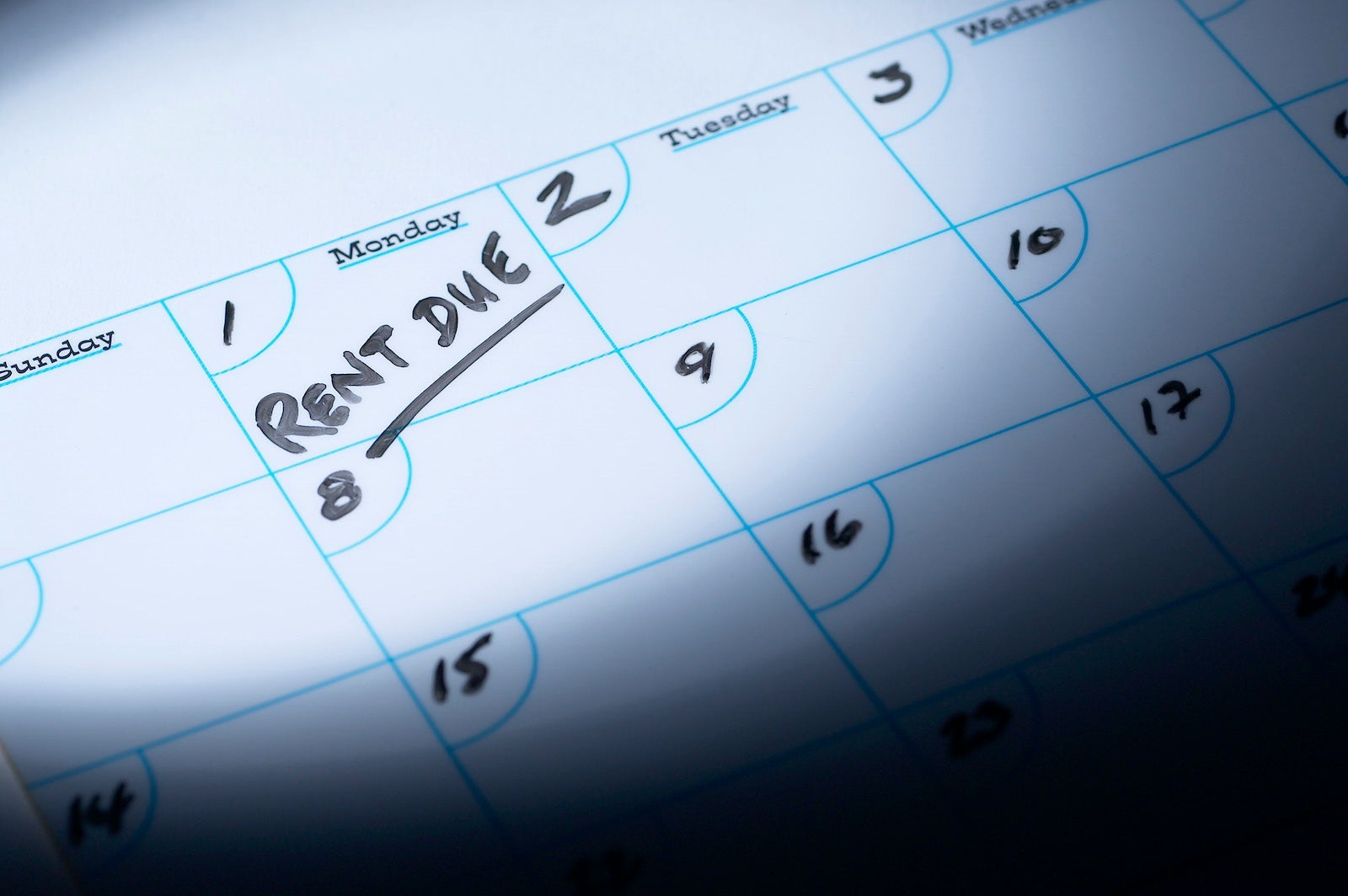 rent calendar