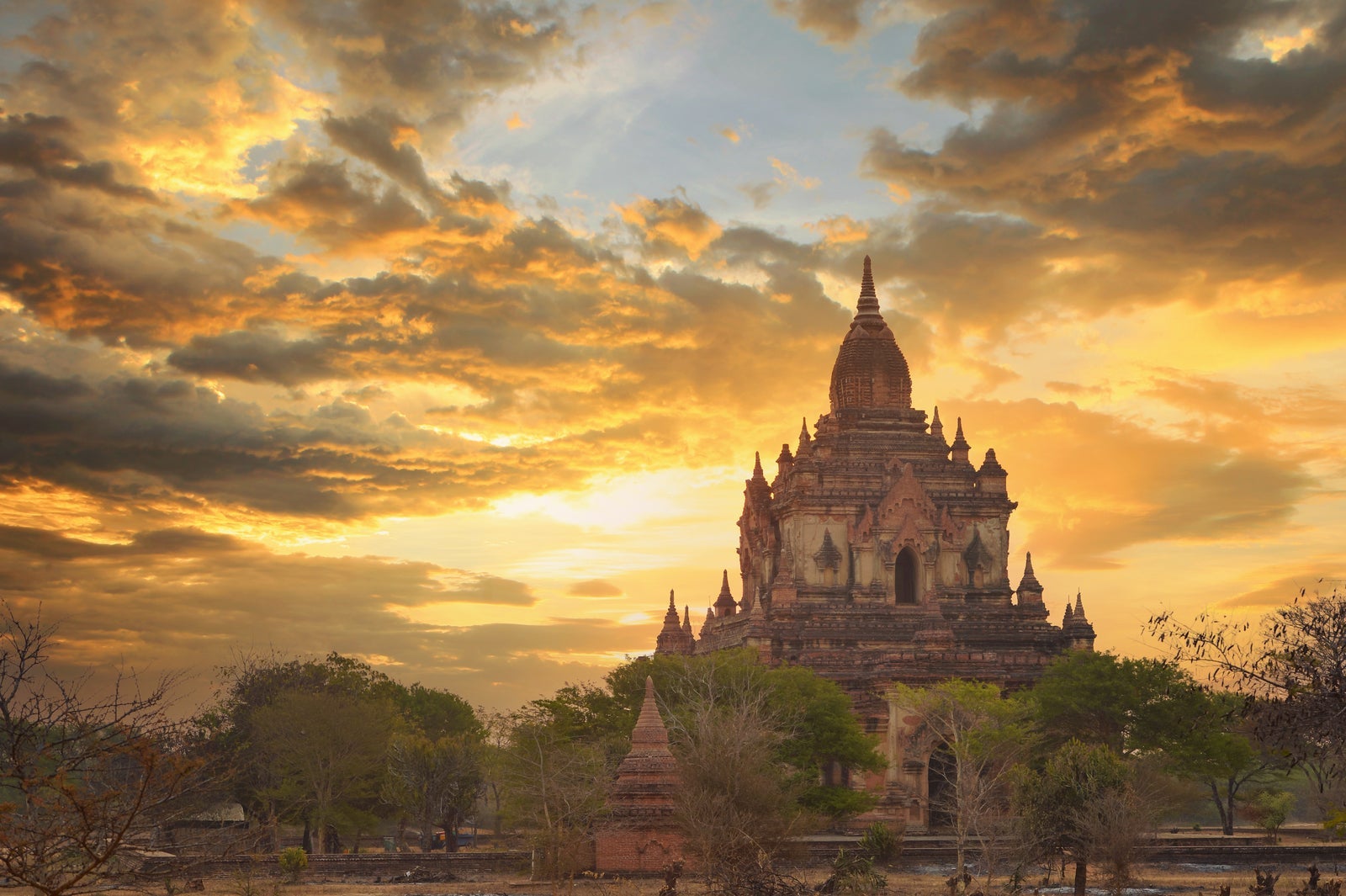 Ancient temple in Mandalay
