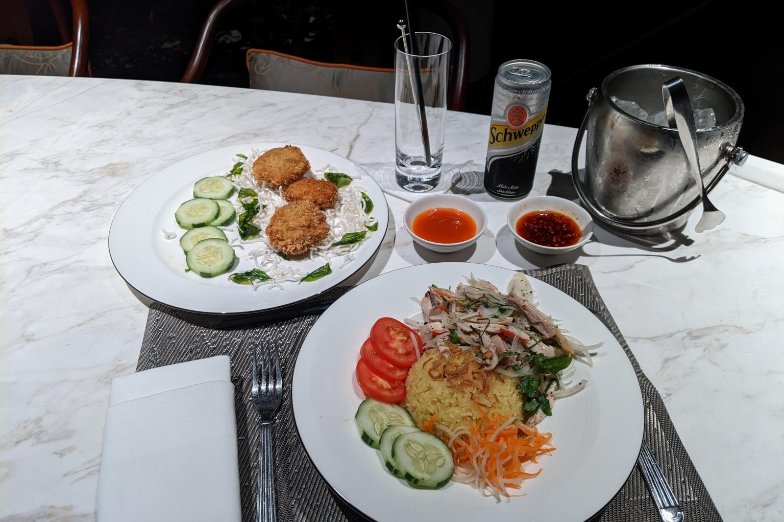Room service at the Intercontinental Danang