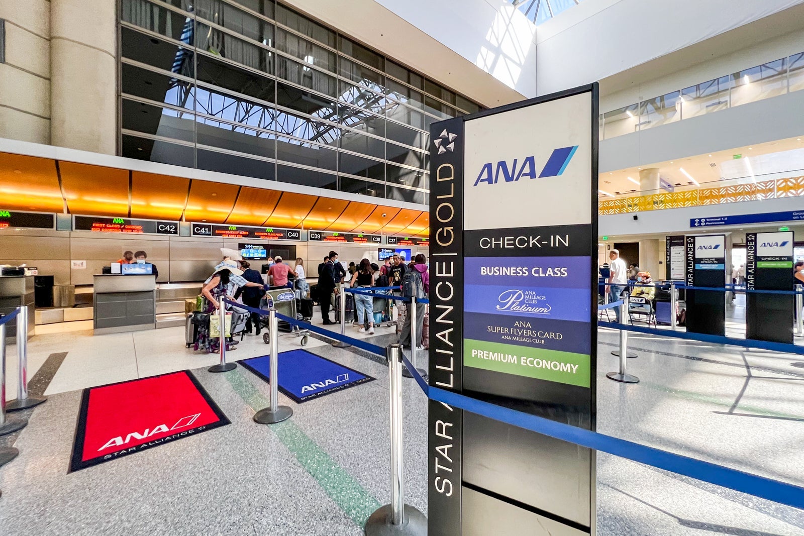 Star Alliance Gold check in