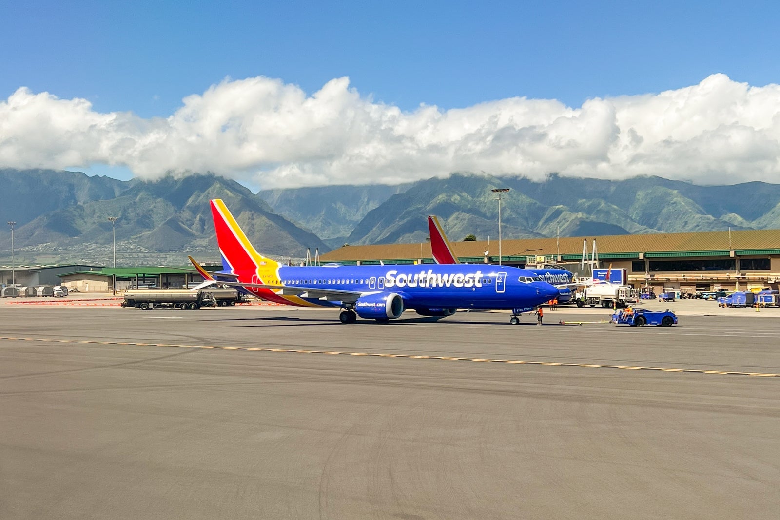 Southwest Airlines plane in Hawaii