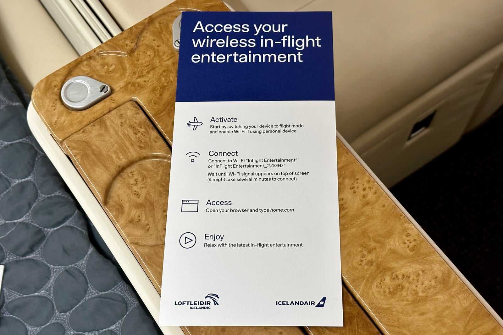 flight brochures