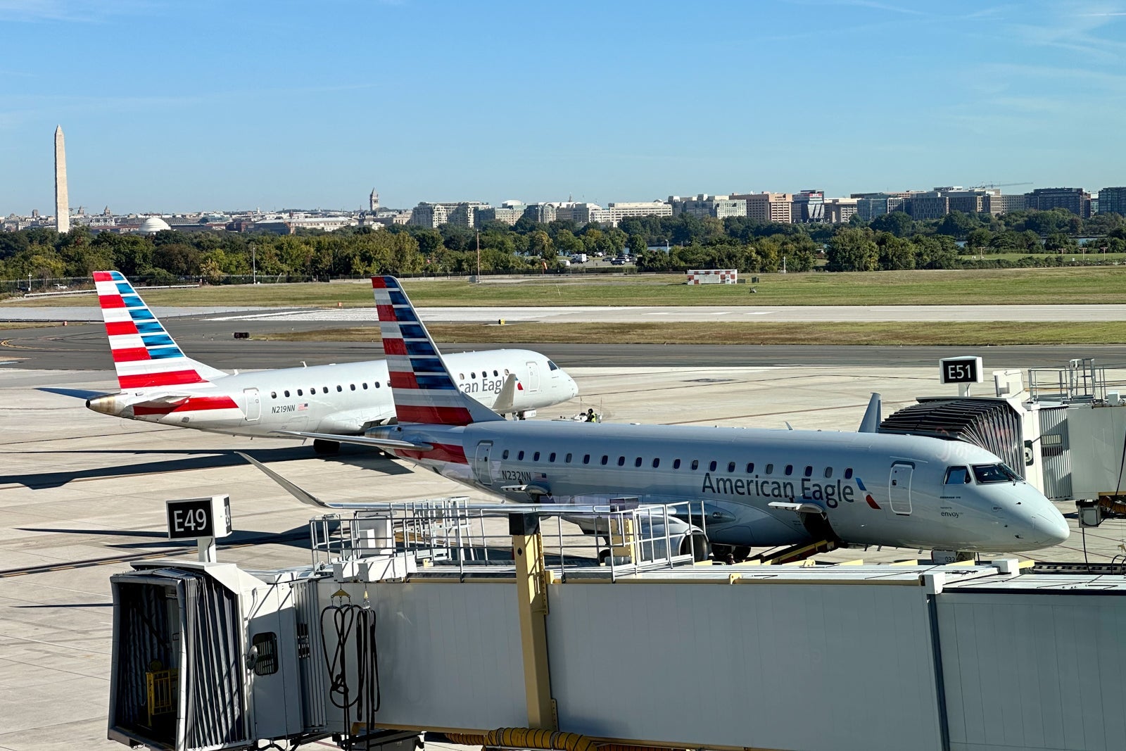 American planes at DCA