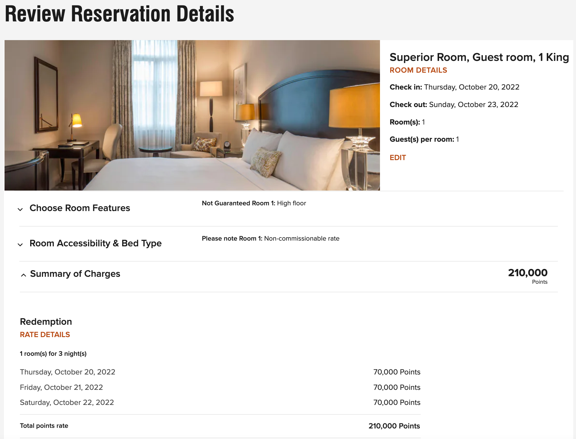 Booking a stay at the JW Marriott Grosvenor House London
