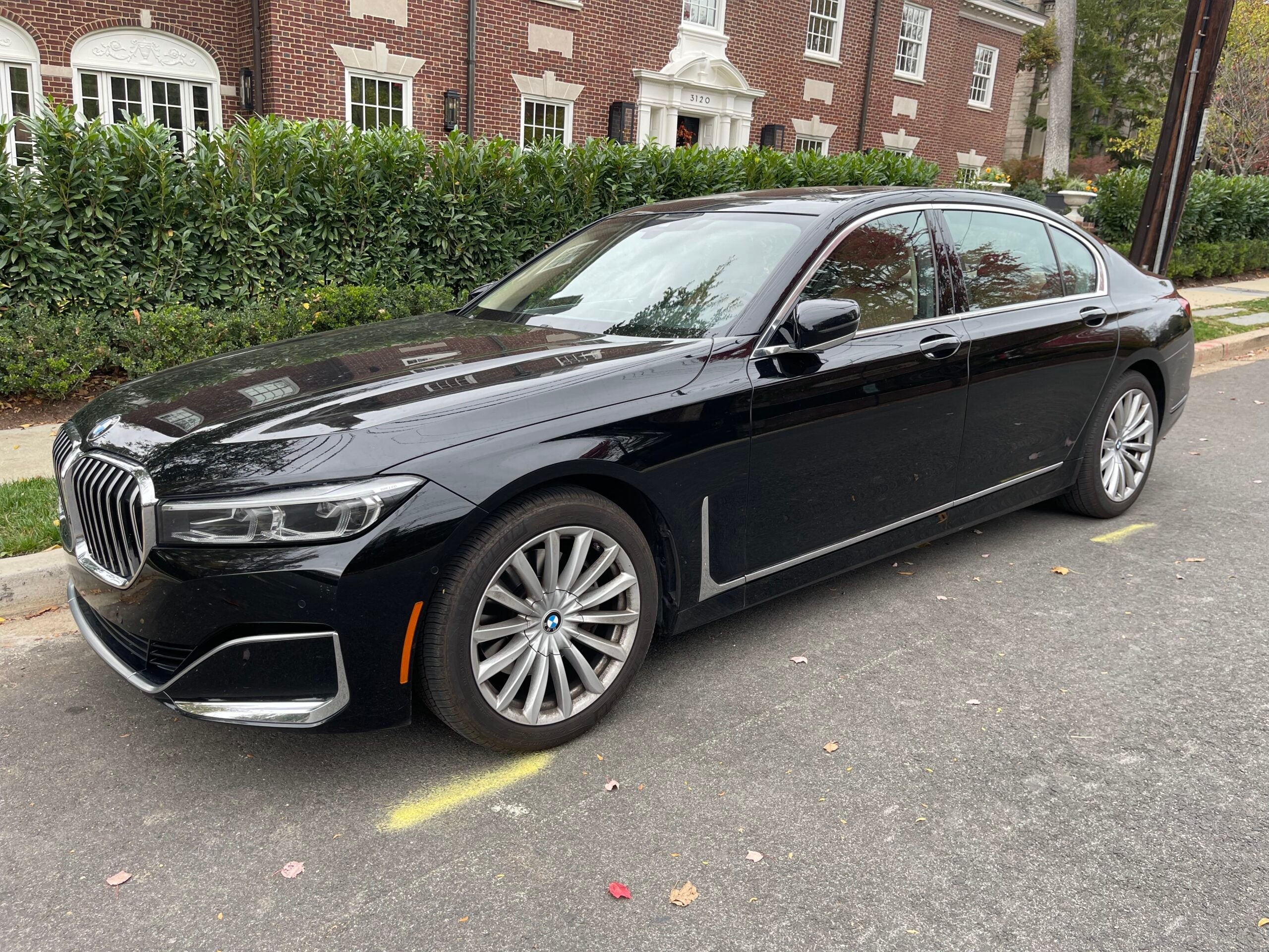 Front and side of car
