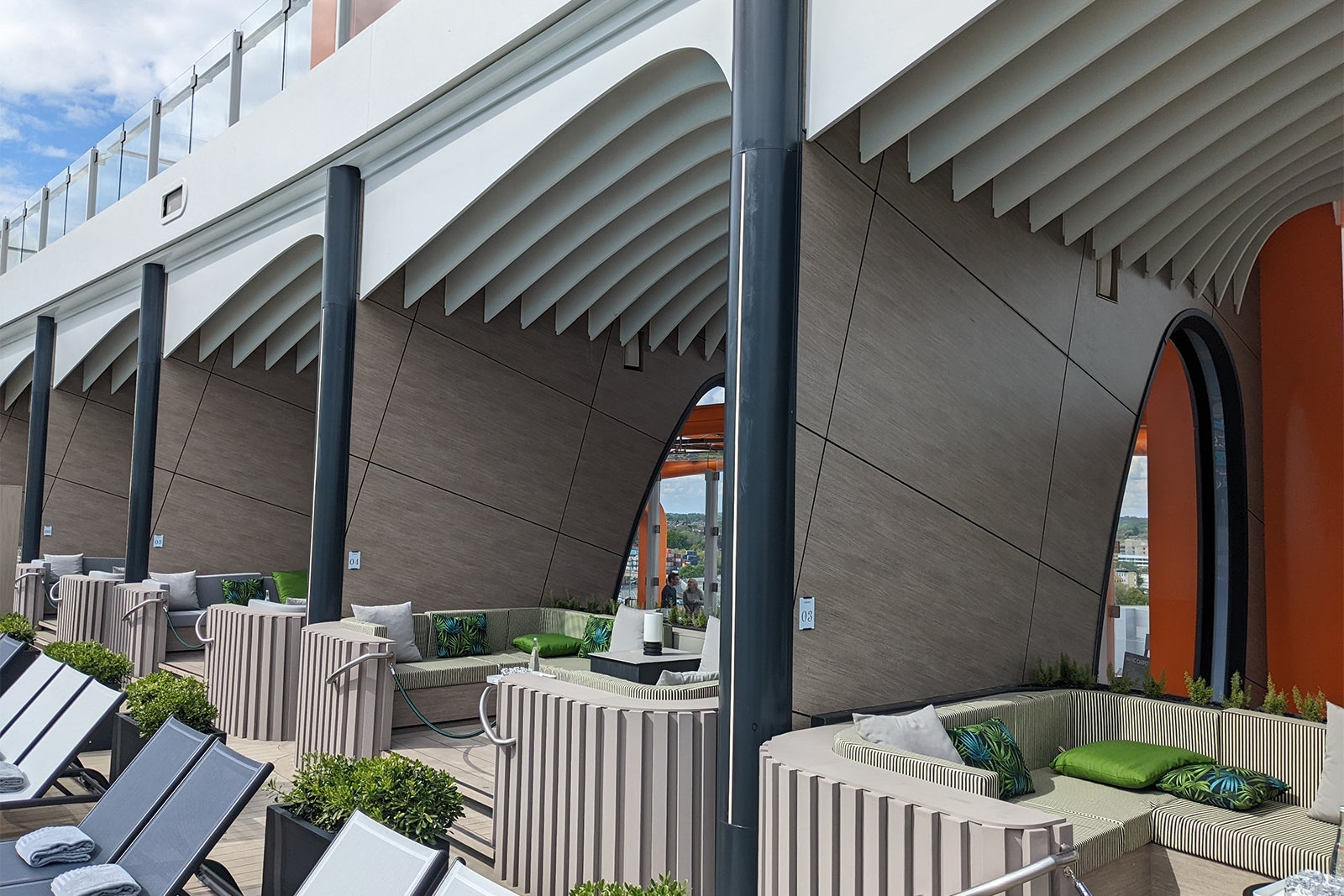 Cabanas on Celebrity Beyond cruise ship