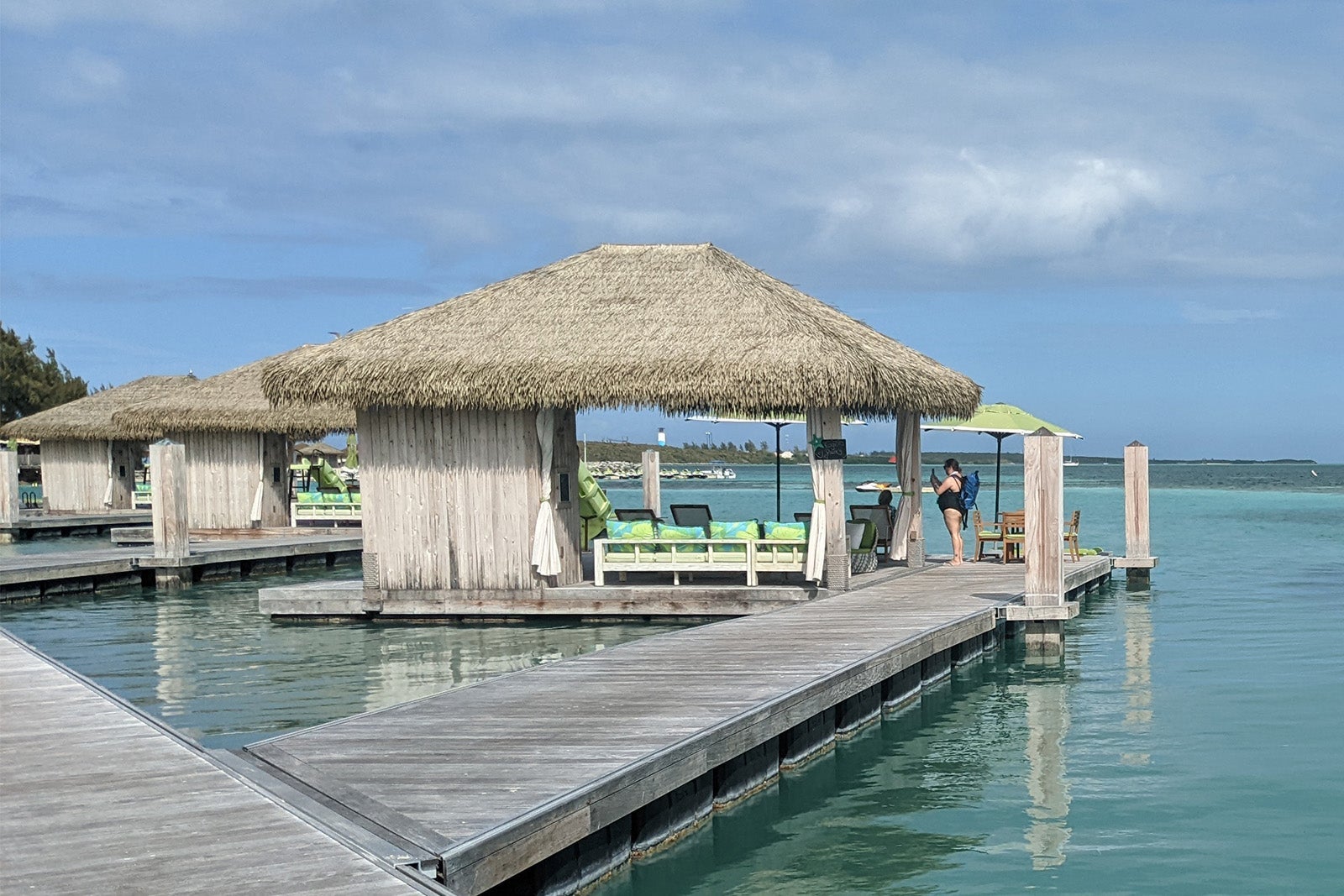 Overwater bungalow on Royal Caribbean's private island, CocoCay