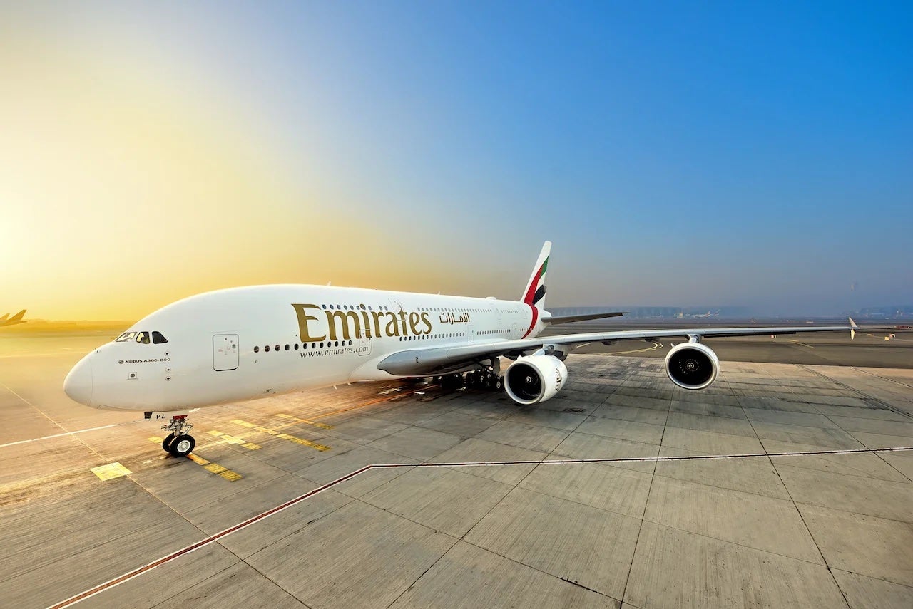Emirates plane