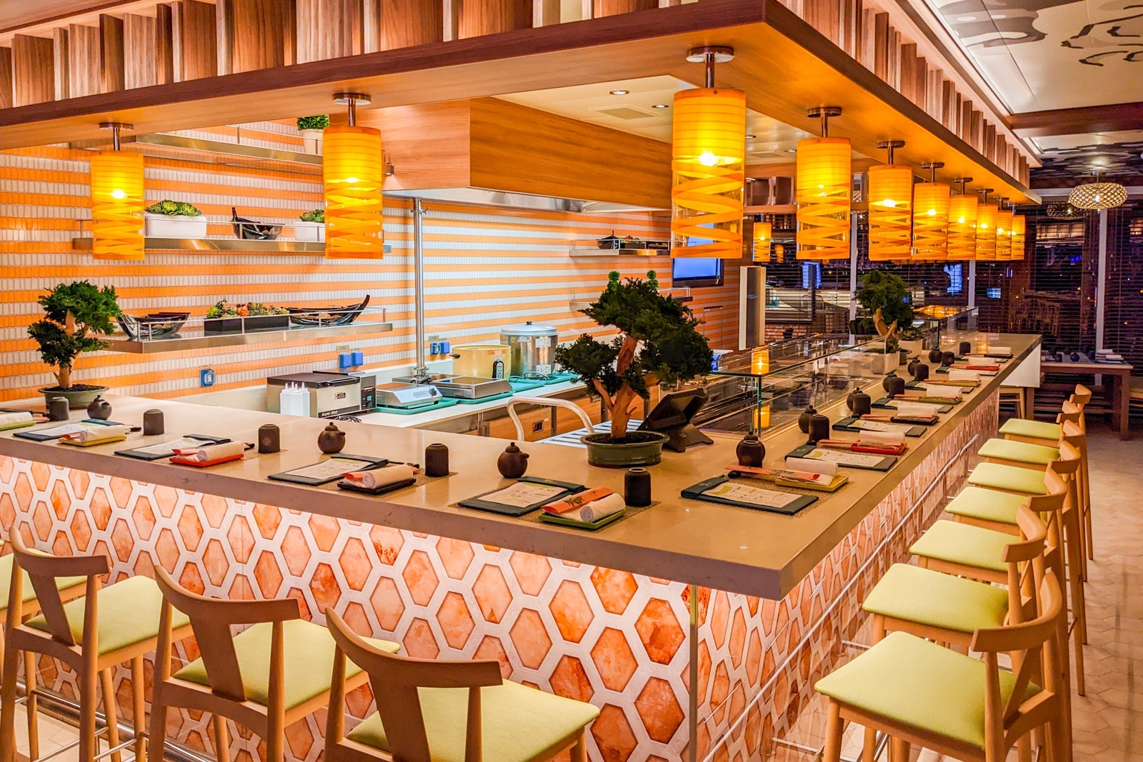 Bonsai Sushi on Carnival Celebration.