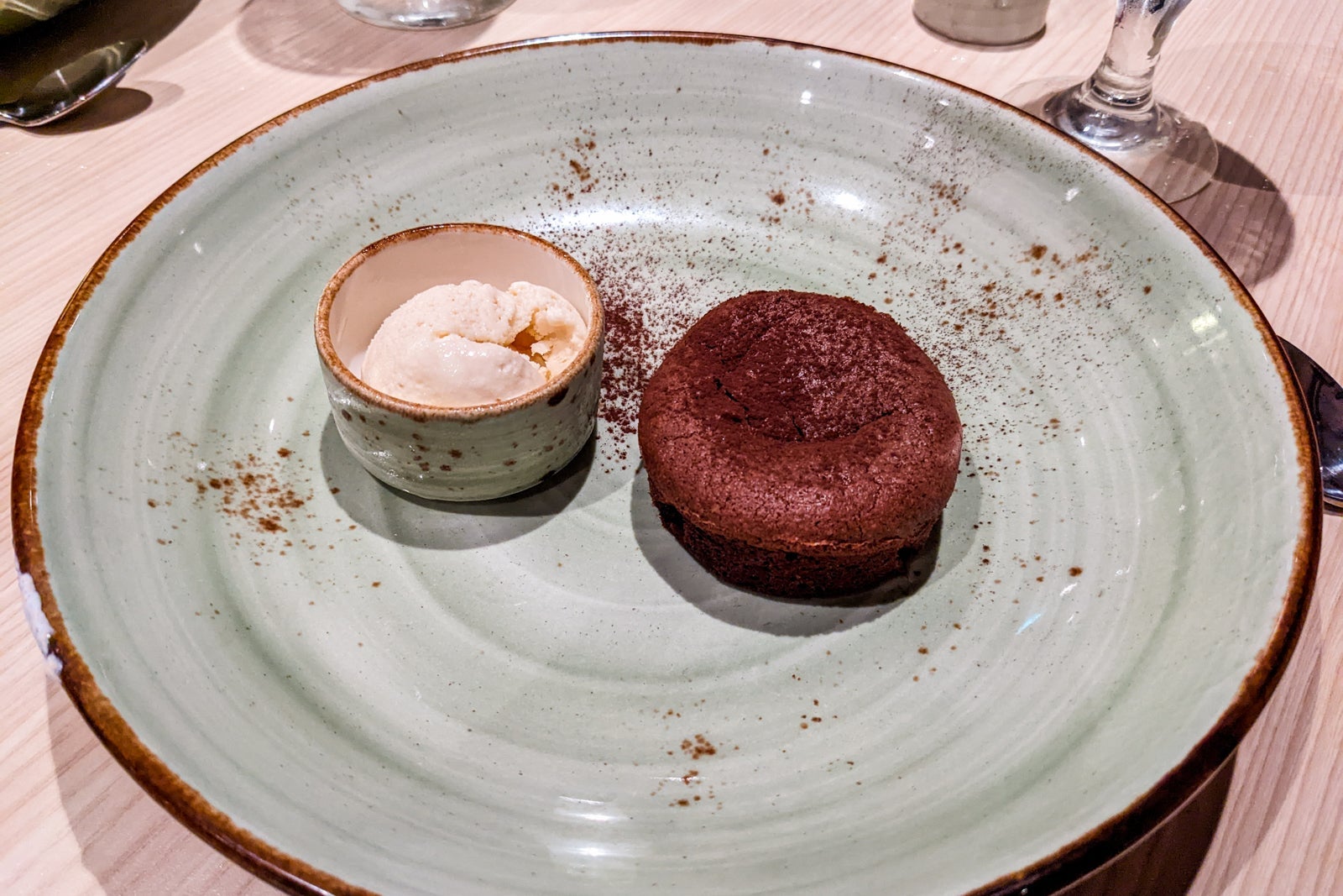 Chocolate C-Bang dessert on Carnival cruise