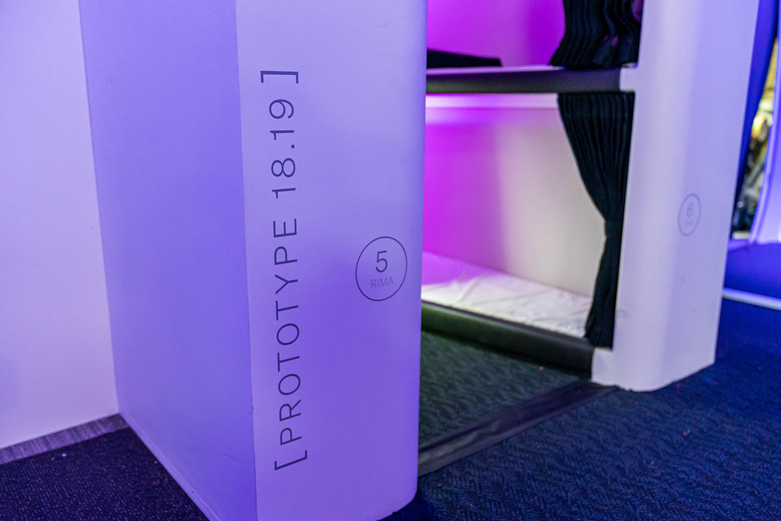 Air New Zealand Hanger 22 Innovation Lab Skynest New Cabin-22