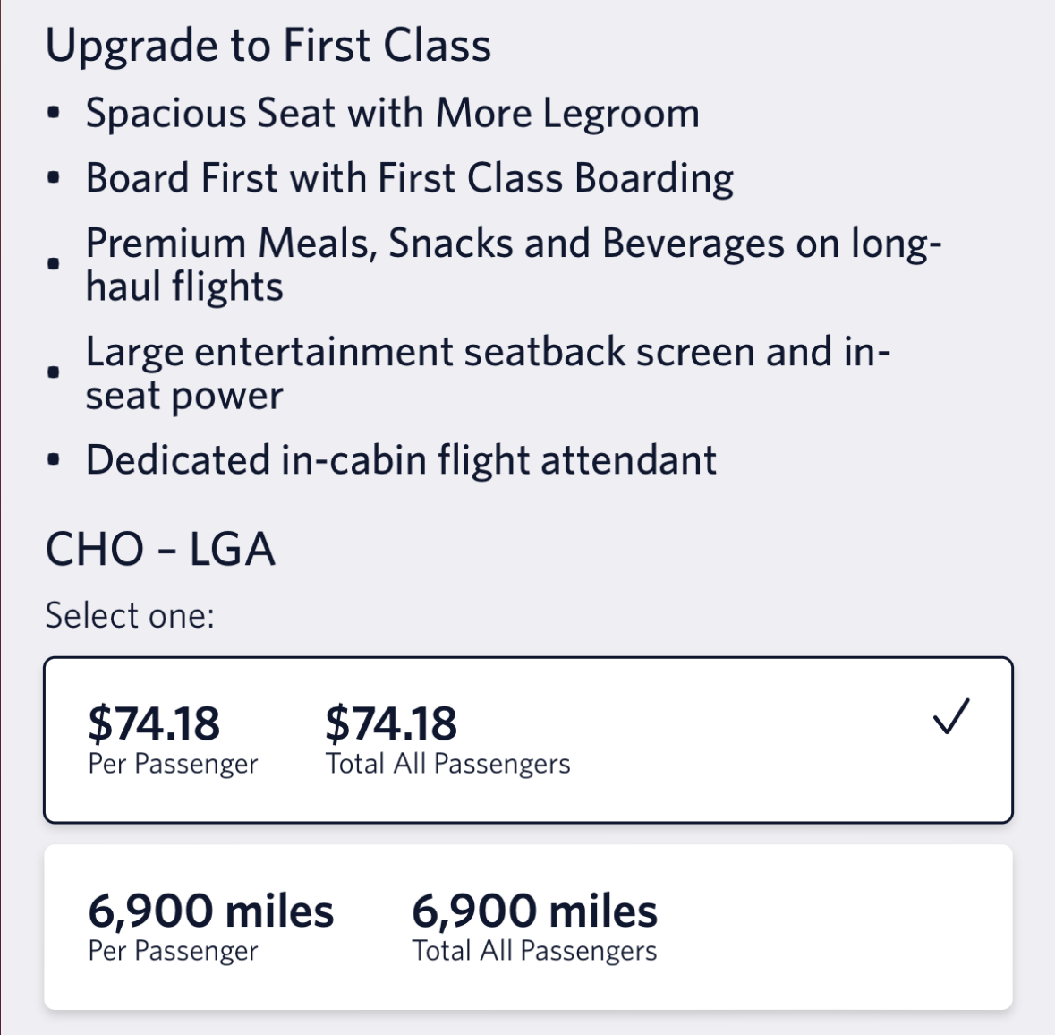 Buying a Delta upgrade in the Delta iOS app