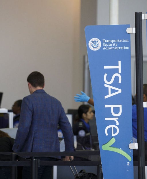 Travelers At LAX Airport