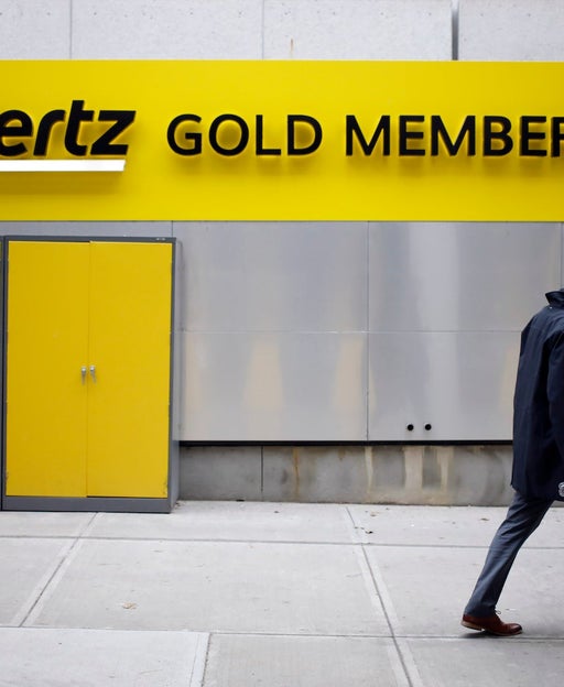 A Hertz Location As 2021 U.S. Car Rental Revenue Climbs 21%