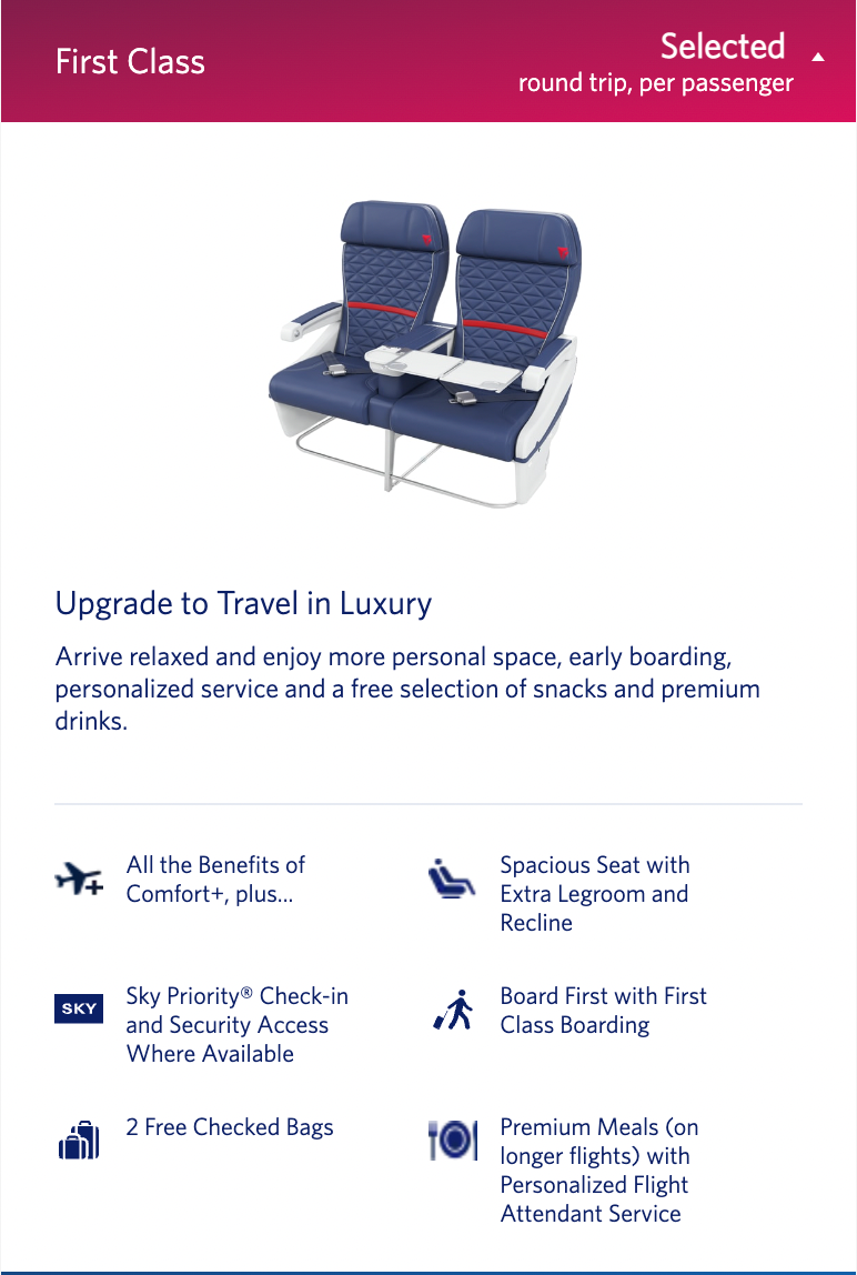 first class