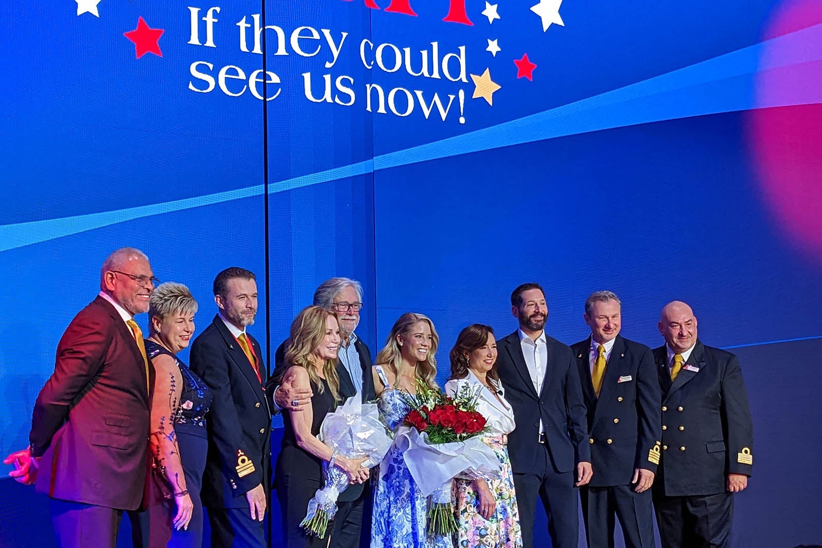 Carnival Celebration naming ceremony