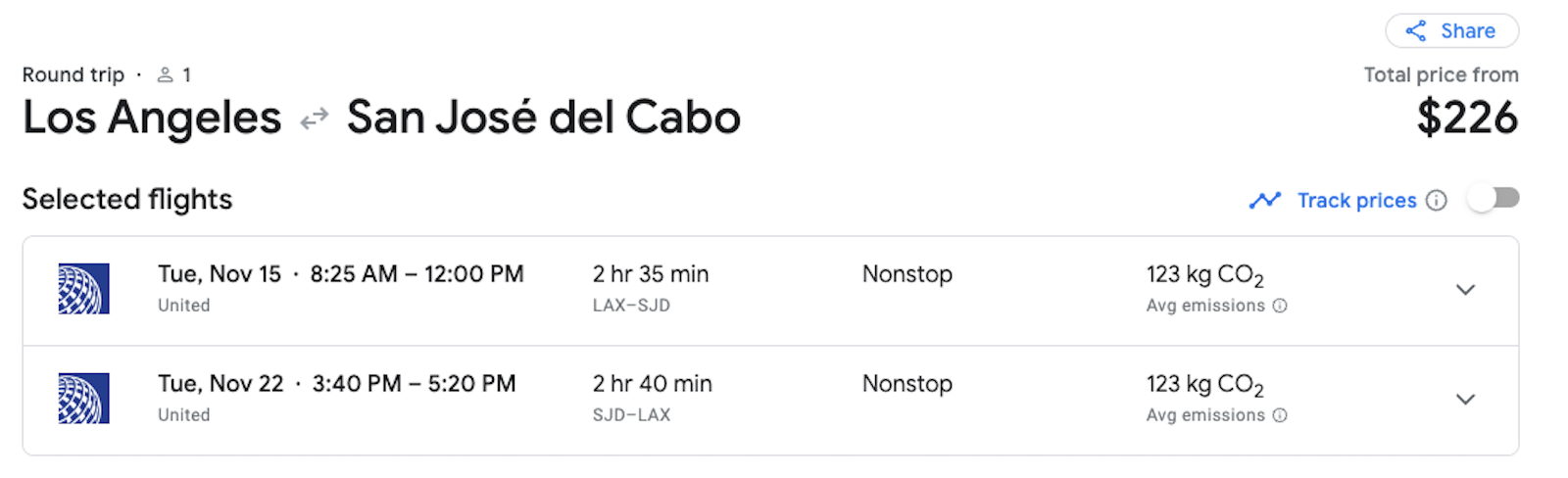 cabo flights