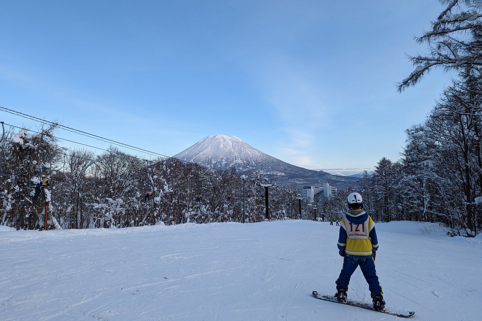 Skiing at Hilton Niseko Village in Japan