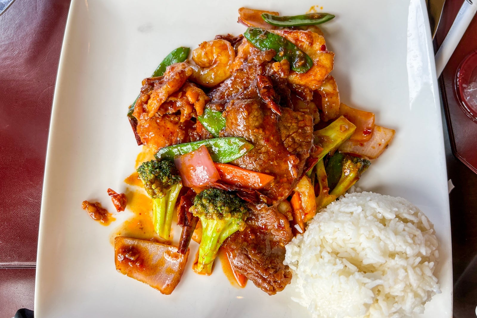 Dish at Nine Dragons restaurant in Epcot