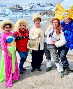 'Kaboodle' of drag queens takes over Antarctica on first all-LGBTQ+ cruise to the White Continent