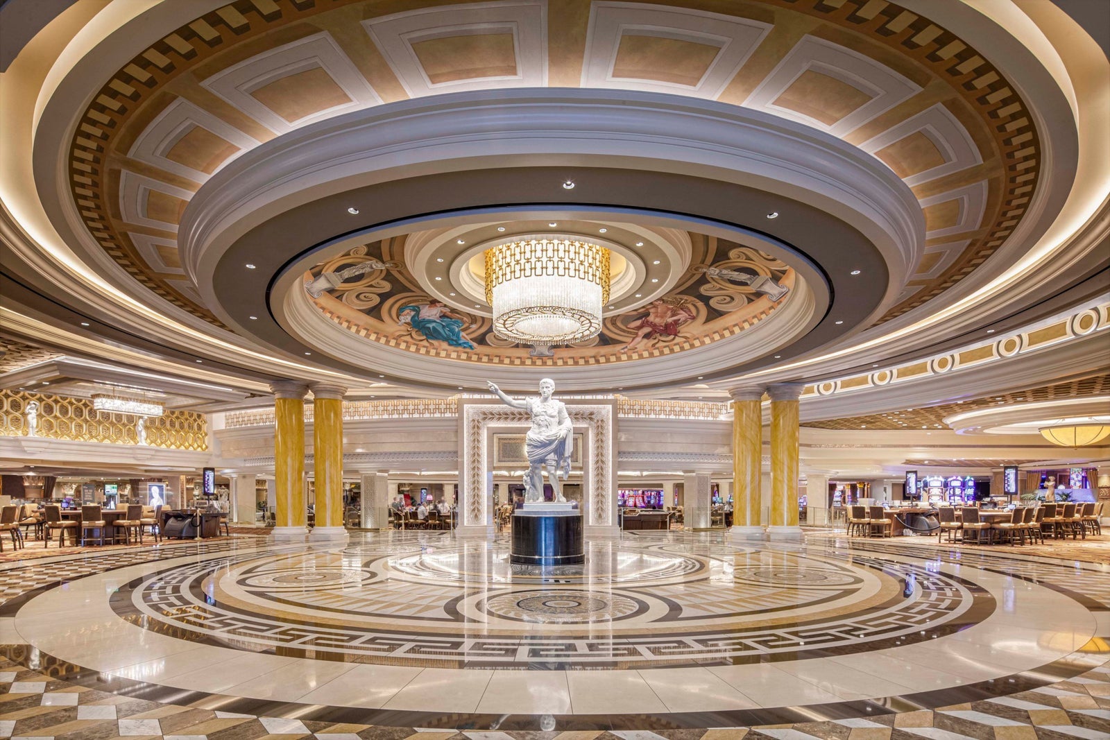 Lobby of Caesars Palace Las Vegas