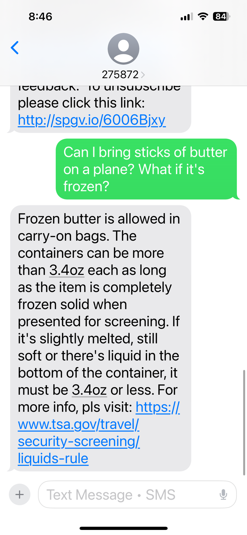 Can I pack it? Text the TSA and ask - The Points Guy
