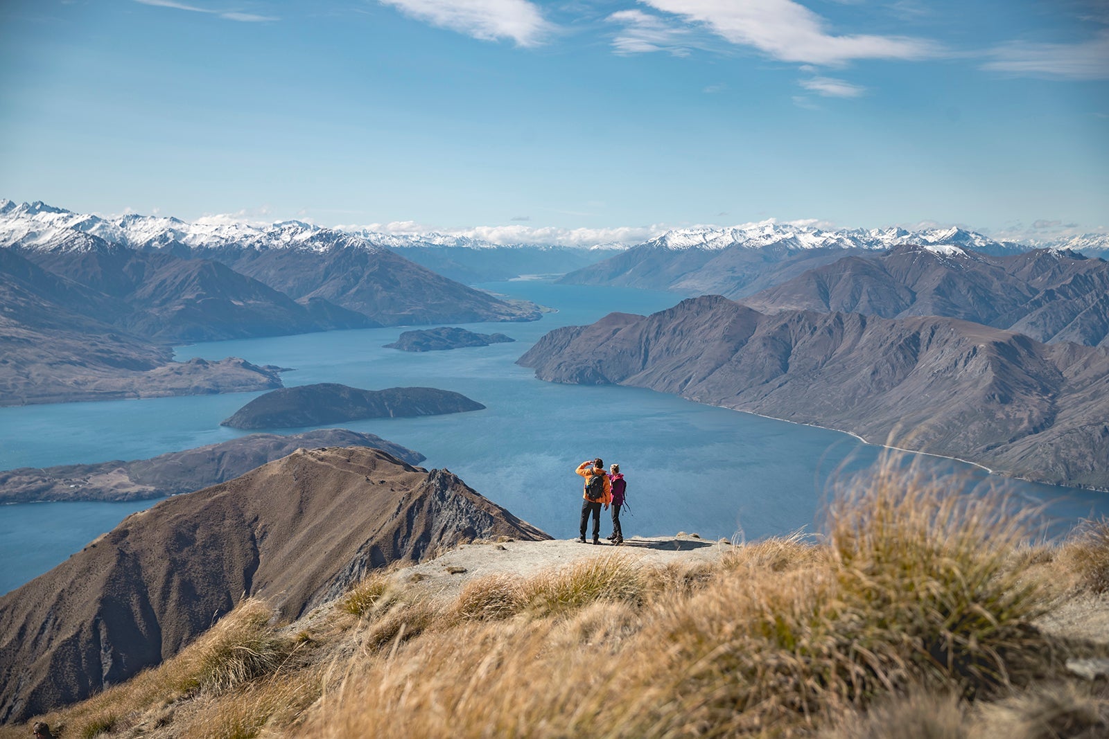 On a New Zealand hike.