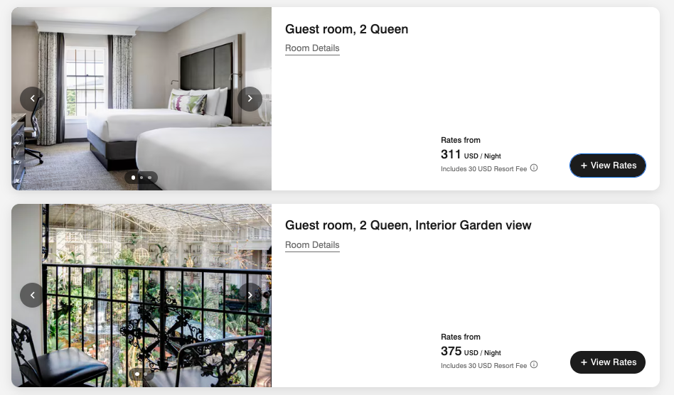 hotel pricing