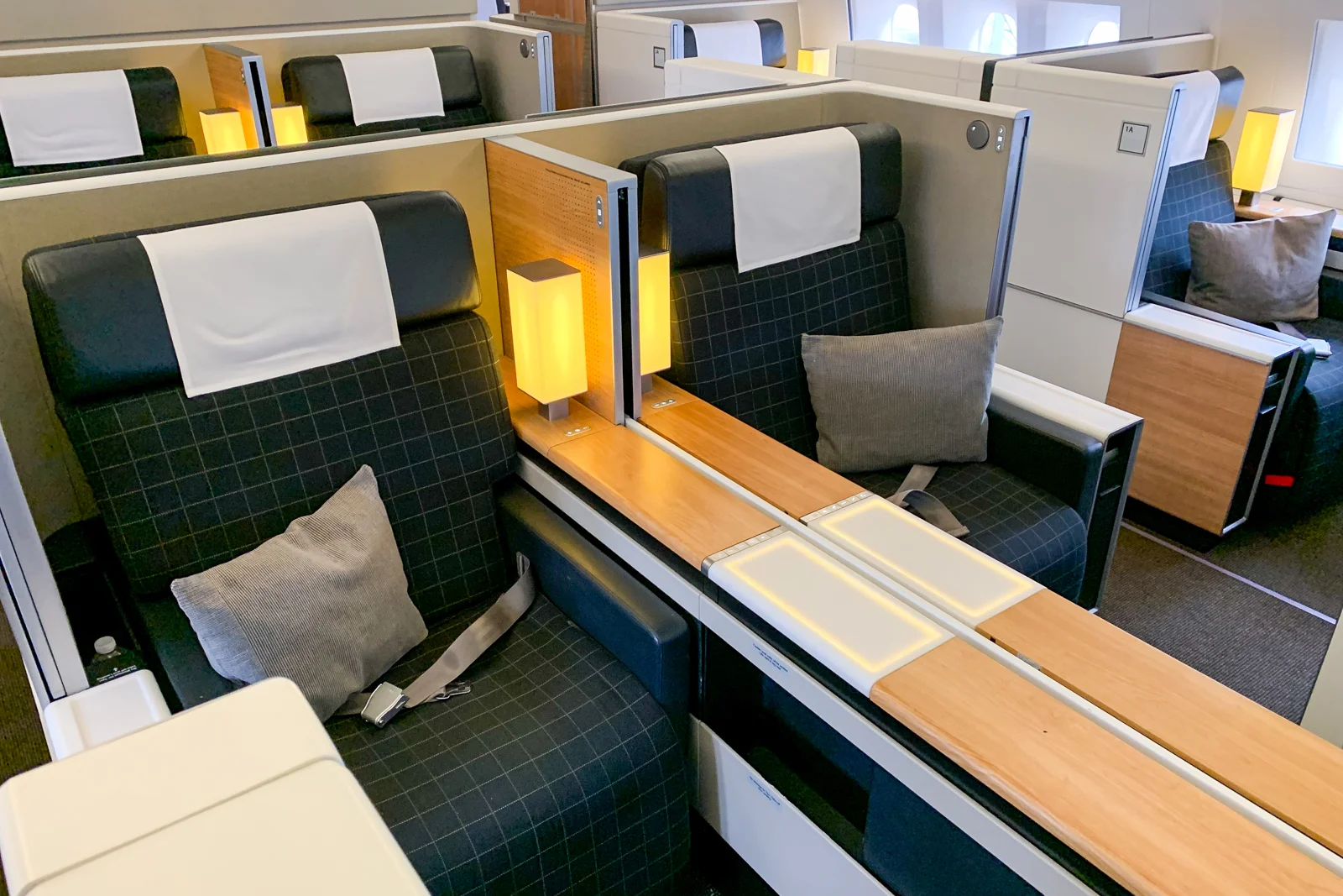 first class seats on Swiss