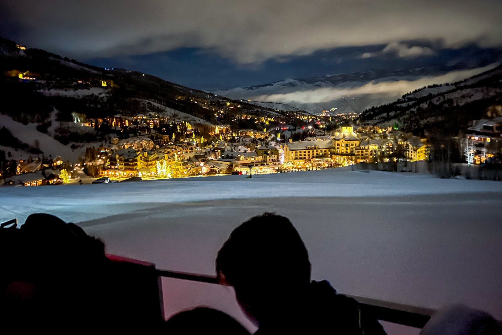 Sleigh ride to Allie's Cabin