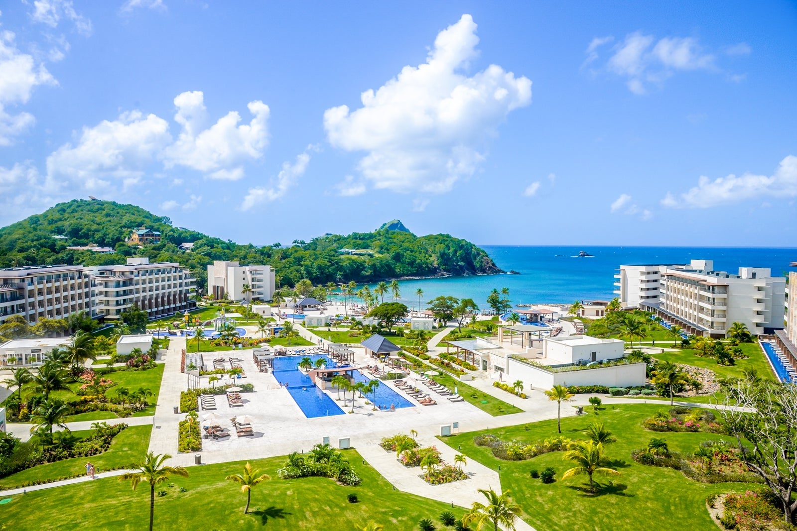 Exterior of Royalton St Lucia