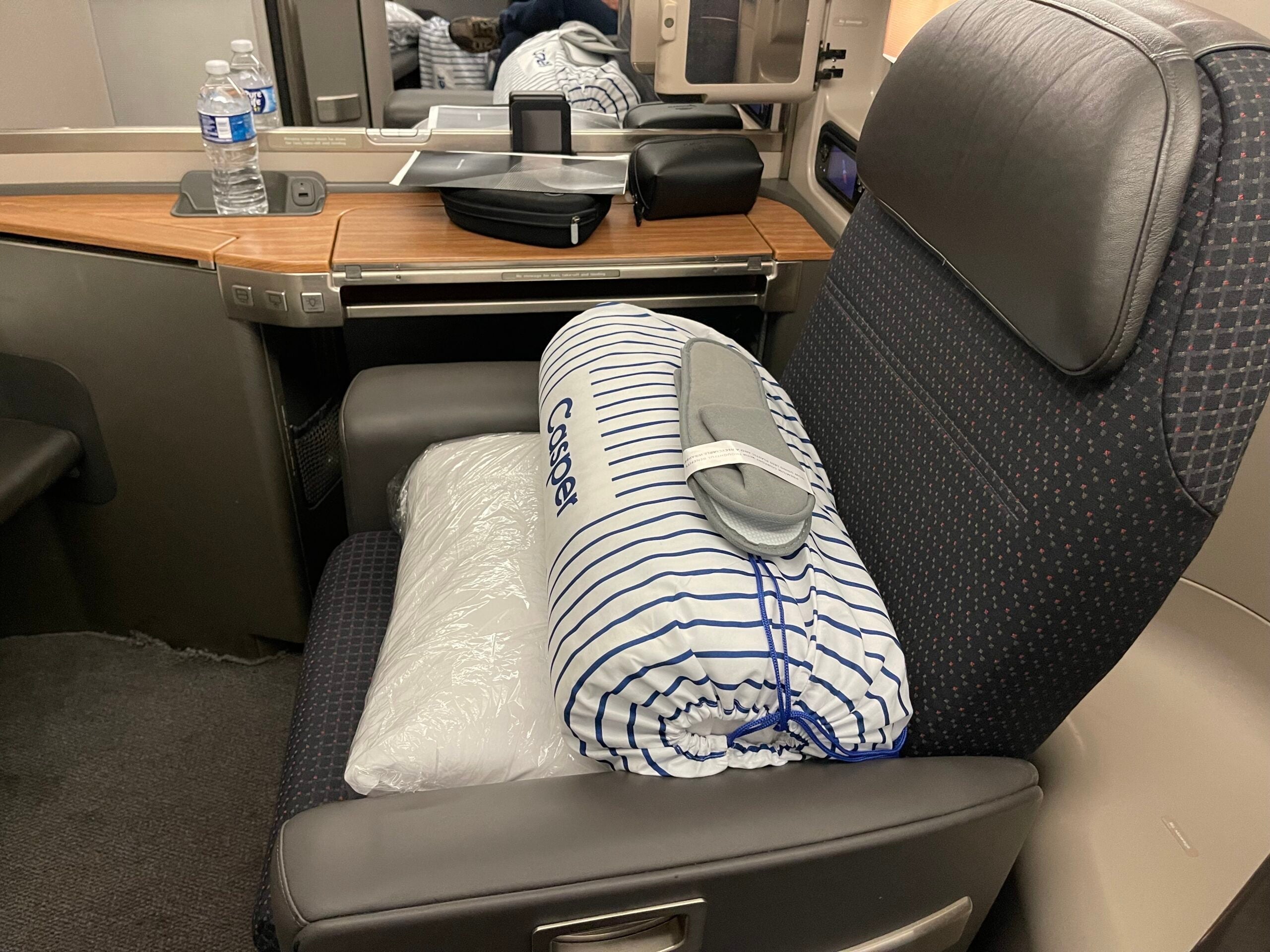 American Airlines Flagship First center seats