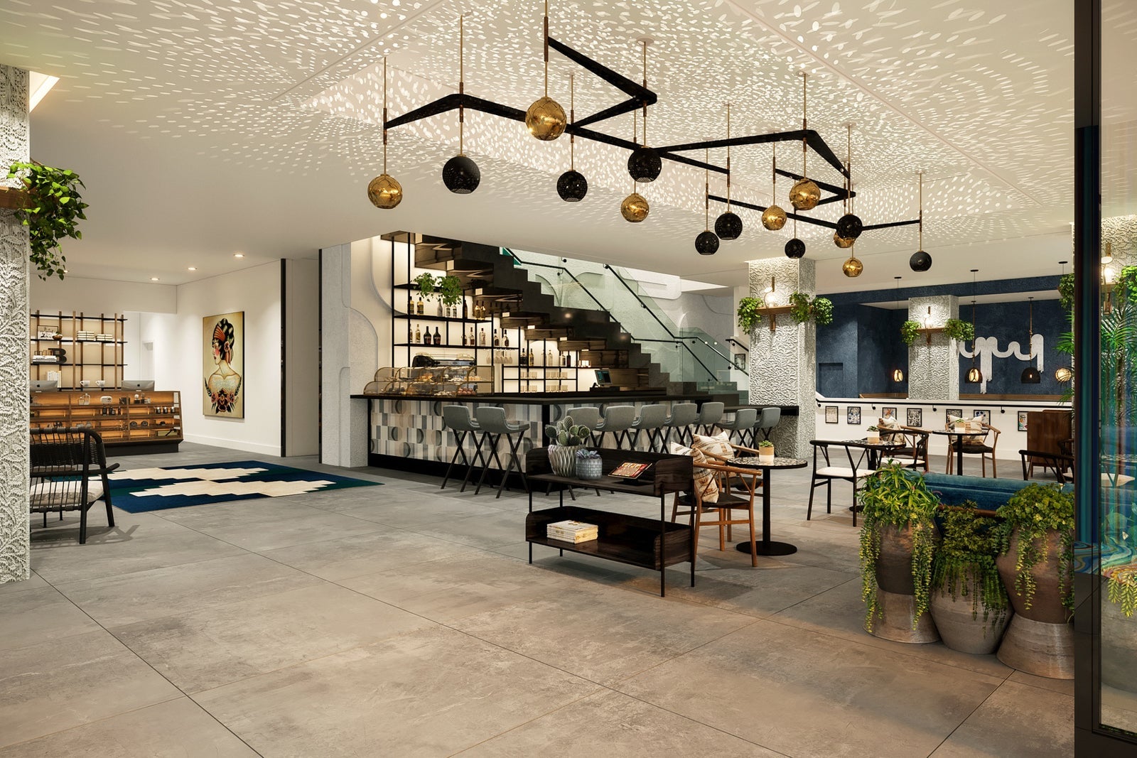 Kimpton Alma San Diego lobby