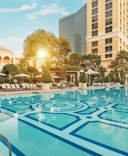 pool view of Bellagio