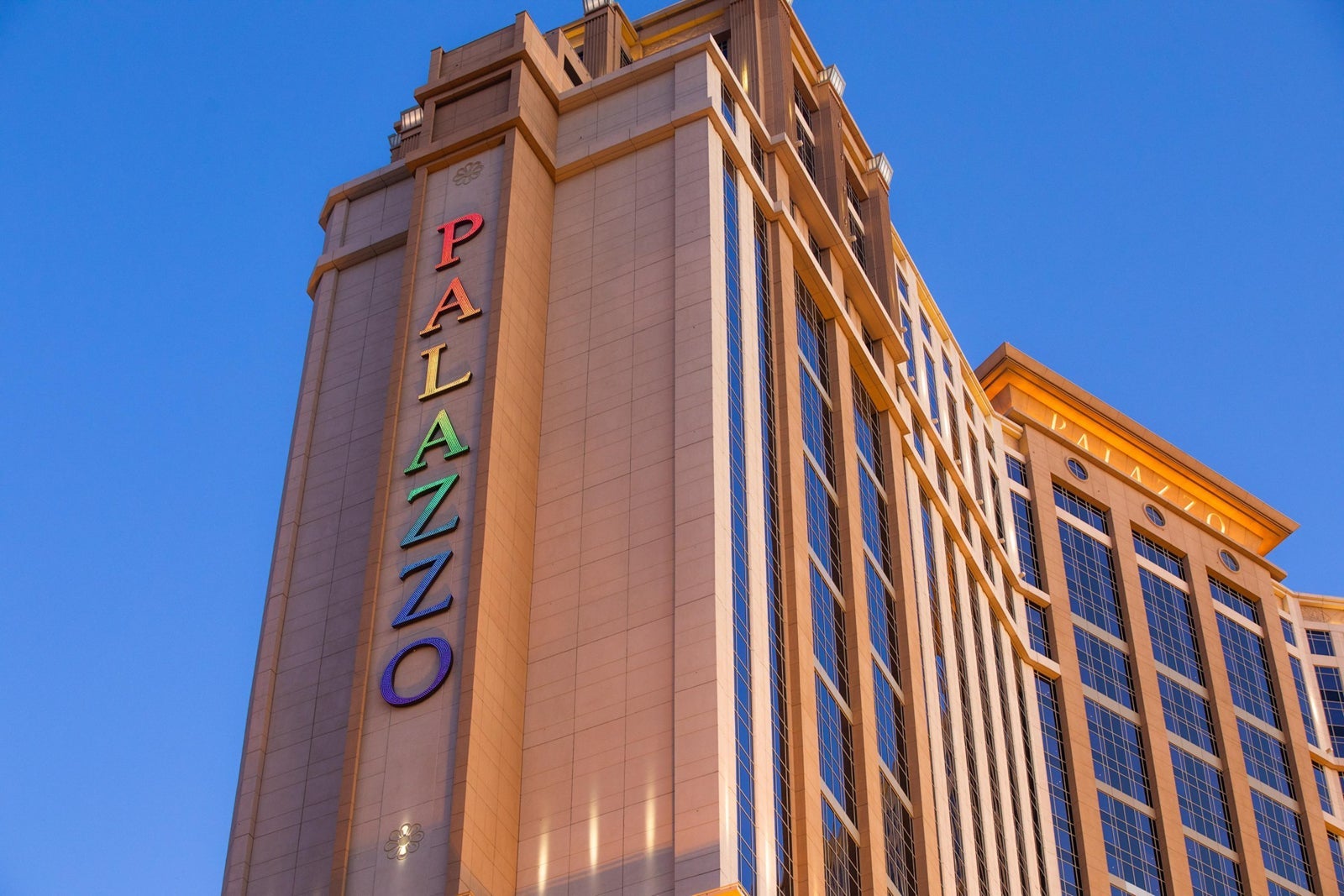 exterior of the Palazzo