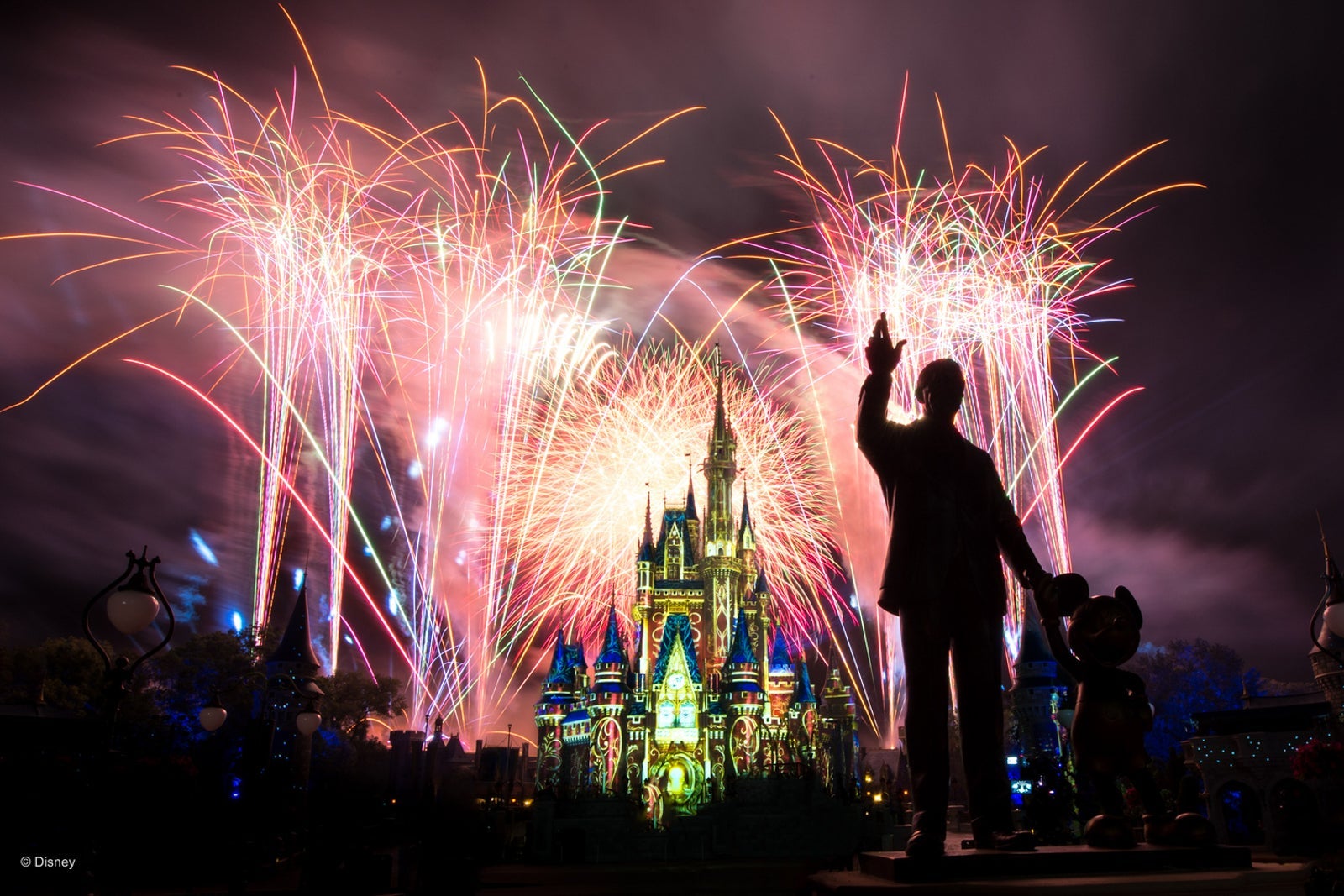 disney fireworks