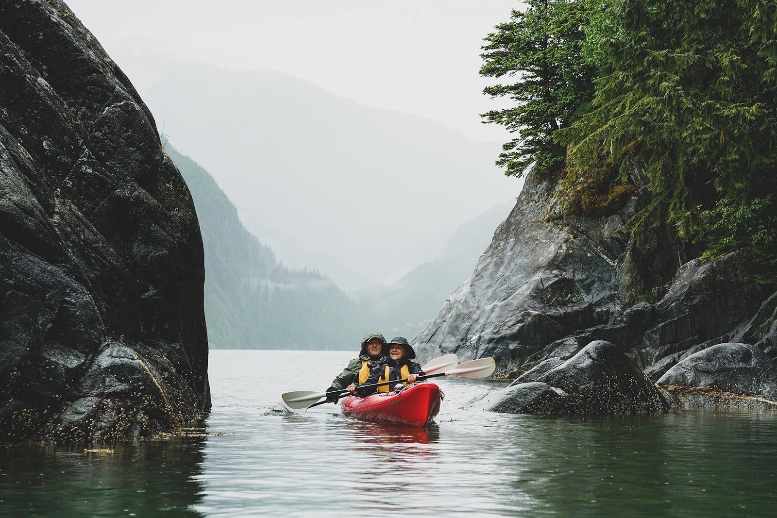 kayaking in Alaska