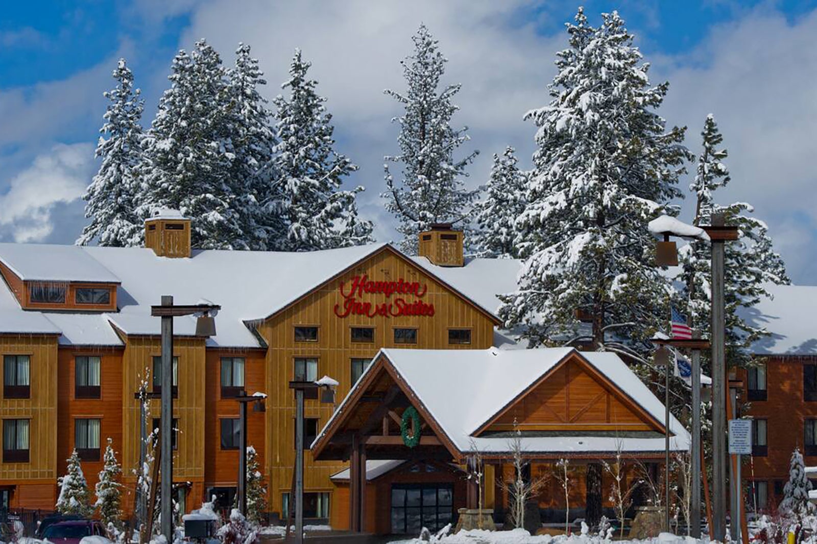 exterior of Hampton Inn Suites Tahoe