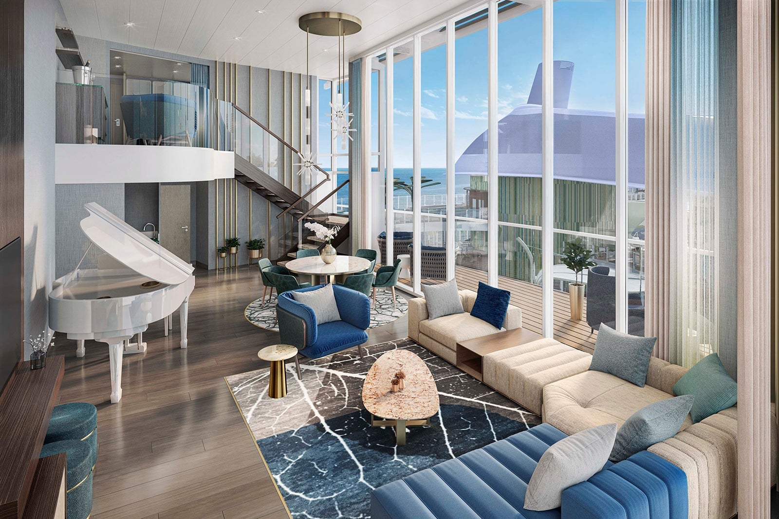 Royal Loft Suite on Icon of the Seas.