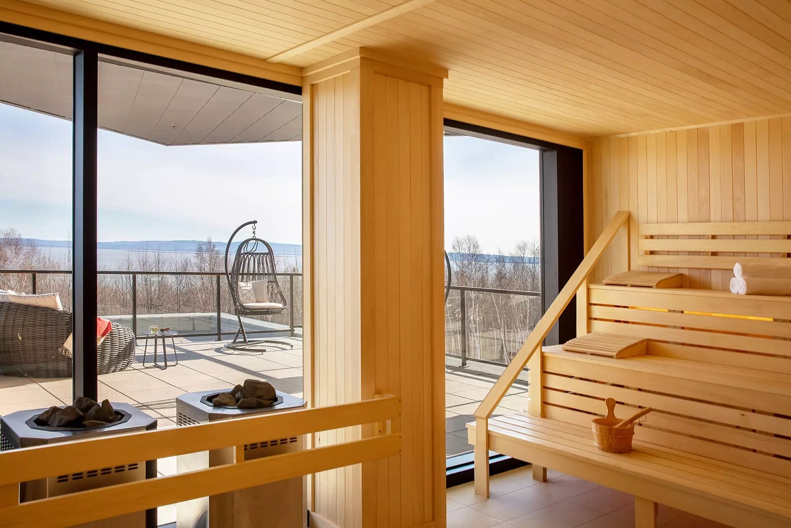 Quebéc Charlevoix Interior view